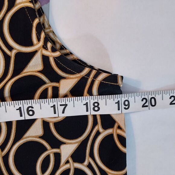 Banana Republic Factory Dress Medium Cut Out Sleeveless Stretch Tie Front Short - Picture 11 of 12